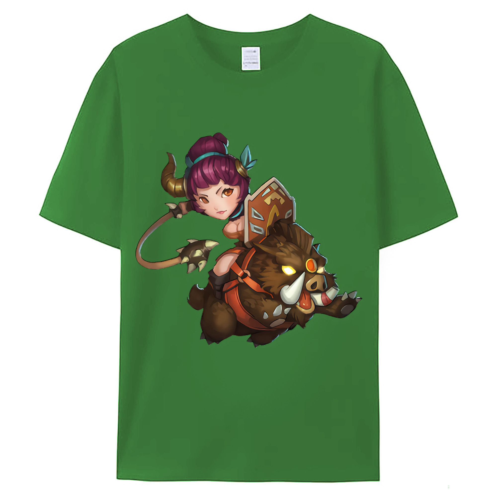 （画像用） リーグ・オブ・レジェンド League of Legends LOL レディースカジュアルプリントTシャツ（綿100％）